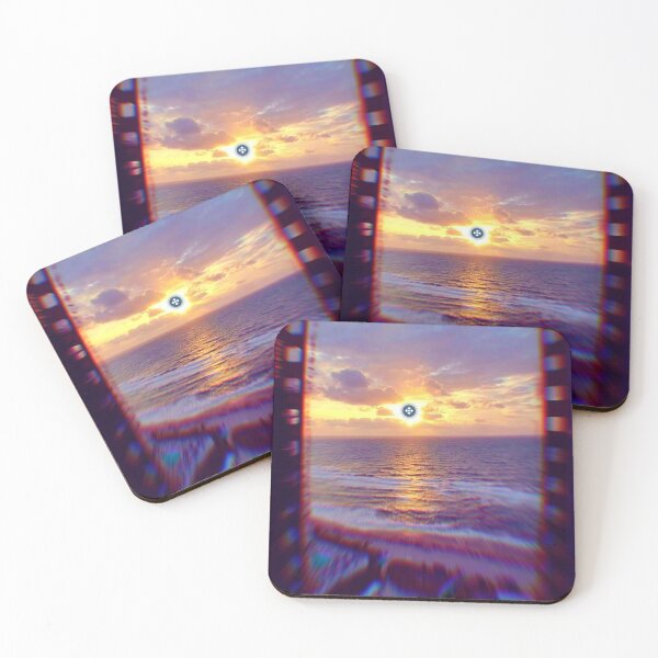 Item preview, Sunset at the beach from hotel balcony designed and sold by SoWavyByrd1.