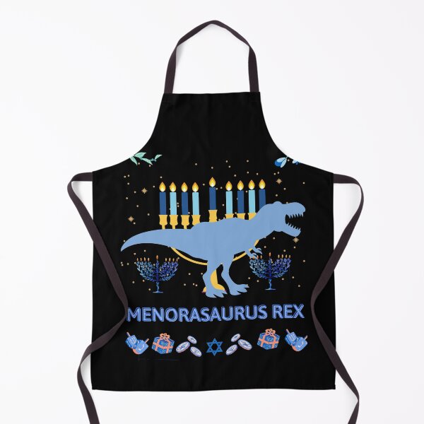 Item preview, Happy hanukkah, Menorasaurus rex designed and sold by haledesign21.