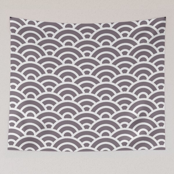 Item preview, HATOBANEZUMI 225 Seigaiha Waves - Energetic Ver. | Japanese Pattern Wagara designed and sold by Polariszero.