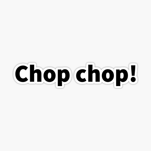 Chop On with Tomahawk Sticker for Sale by HomeoftheBraves