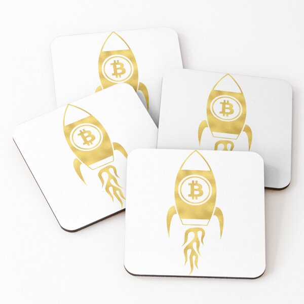 Artikelvorschau, Bitcoin-Logo zum Mond entworfen und verkauft von Roxanneloncar.