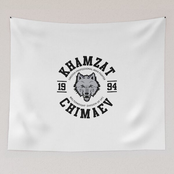 Item preview, Khamzat Chimaev UFC Fighter designed and sold by SaulPrice.