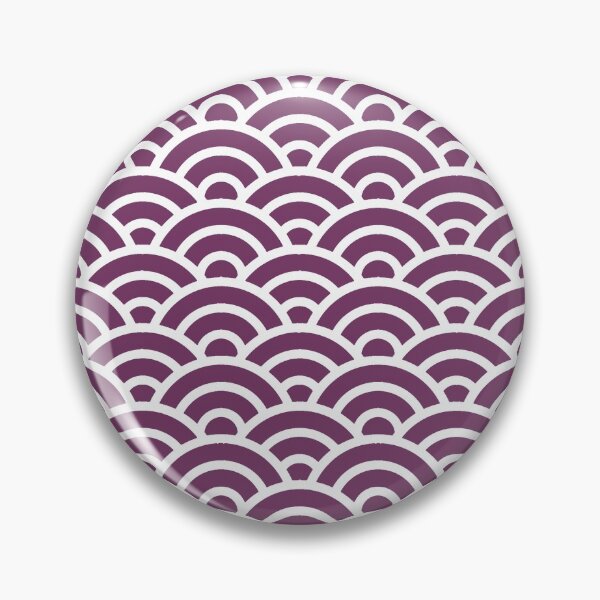 Item preview, EBIZOME 227 Seigaiha Waves - Energetic Ver. | Japanese Pattern Wagara designed and sold by Polariszero.