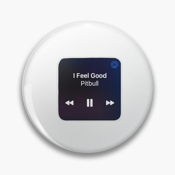Item preview, "I feel good" by Pitbull music cover designed and sold by AMack777.