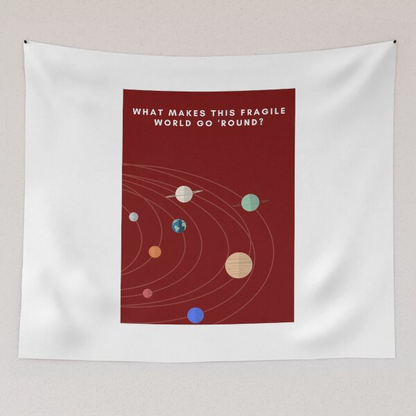 Item preview, Space Song (What makes this fragile world go 'round?) designed and sold by uthso-roy.
