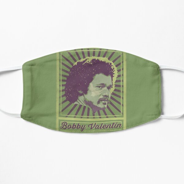 Bobby Valentín Poster Flat Mask