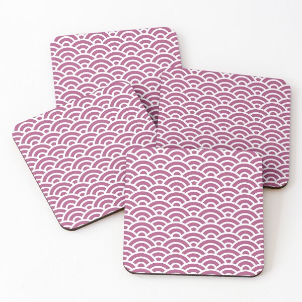 Item preview, UMEMURASAKI 229 Seigaiha Waves - Energetic Ver. | Japanese Pattern Wagara designed and sold by Polariszero.