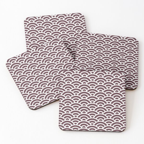 Item preview, NISEMURASAKI 230 Seigaiha Waves - Energetic Ver. | Japanese Pattern Wagara designed and sold by Polariszero.