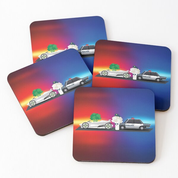 Item preview, Driving While Broccoli Social Commentary Funny Vegetables designed and sold by VileVegan.