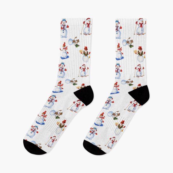 Artikelvorschau, Christmas Snowman Santa Hat Skier Snowboard Letter to Santa Xmas Tree #2 entworfen und verkauft von Hanlar.