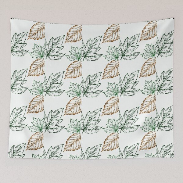 Item preview, Tropical Vibe Leafy Pattern designed and sold by DayMagicalArt.
