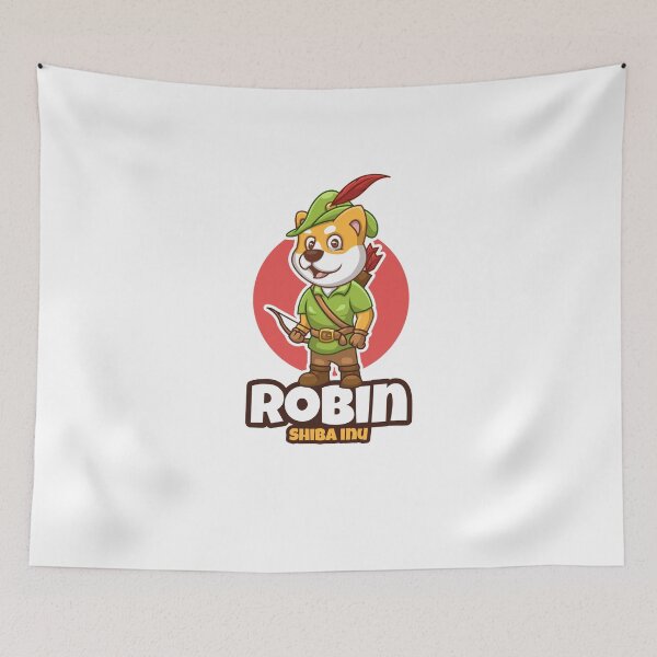 Item preview, Robin Hood Shiba Inu! Crypto Meme currency design! designed and sold by HROC.