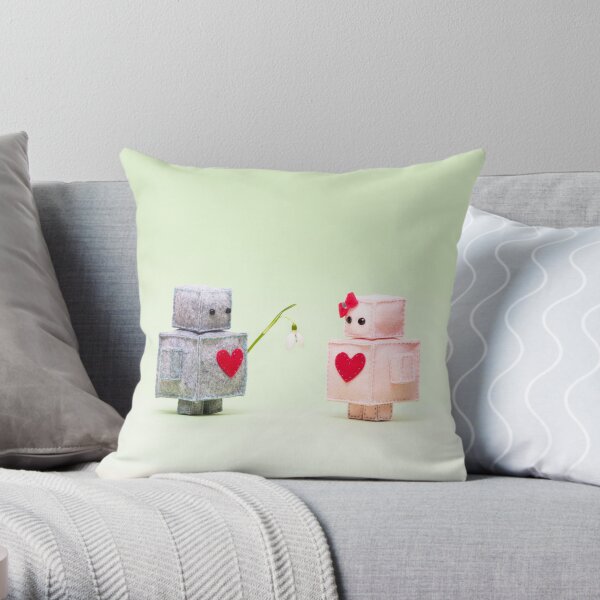 Spring love Throw Pillow
