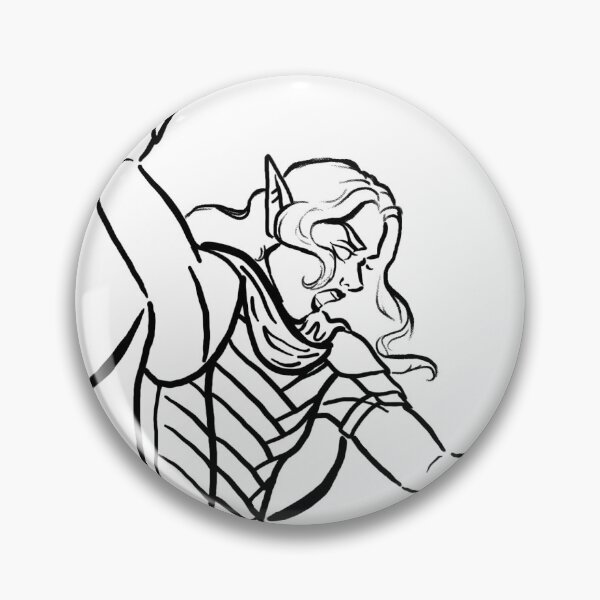 Item preview, Jumping Drizzt designed and sold by G Draws.