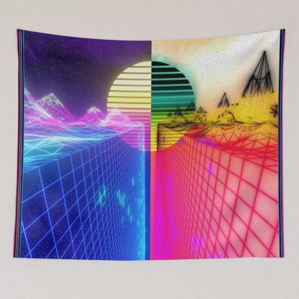 Item preview, Synth-wave Psych-out designed and sold by JeebieRiver.