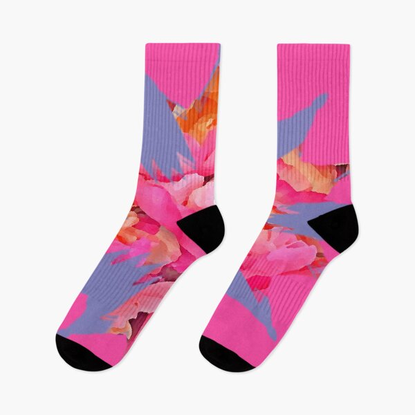 Item preview, Hote Pink snowflakes stare by Iritof designed and sold by iritof.