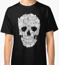 Camiseta clásica Cráneo de gato