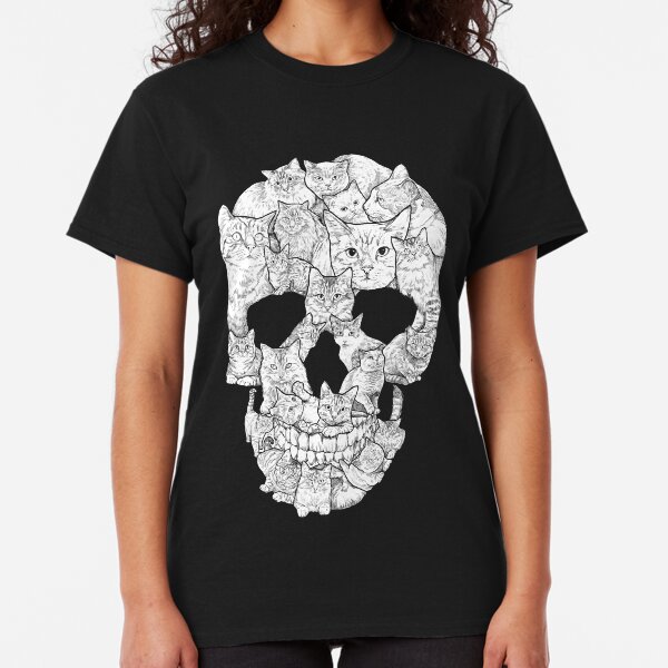 Cat Skull Classic T-Shirt