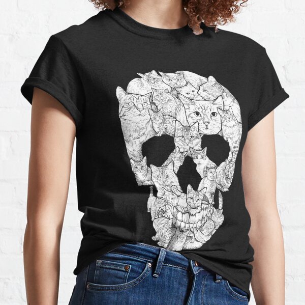 Cat Skull Classic T-Shirt