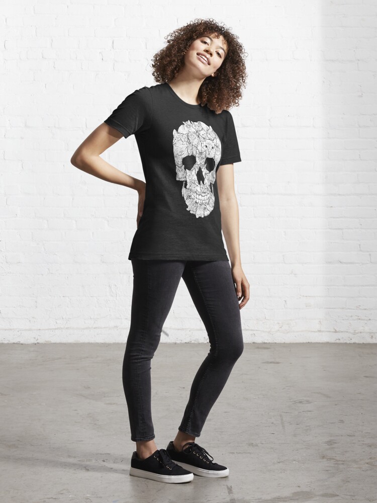 loot crate cat skull shirt