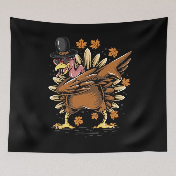 Item preview, Dapping turkey funny thanksgiving men Christmas designed and sold by jojocat90.