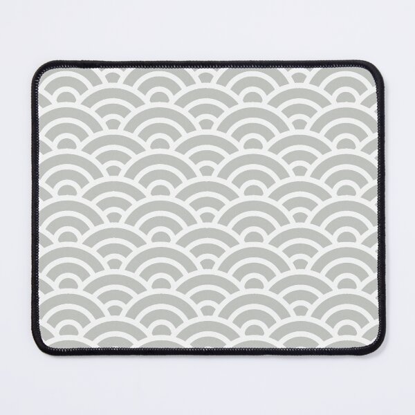 Item preview, SHIRONEZUMI 235 Seigaiha Waves - Energetic Ver. | Japanese Pattern Wagara designed and sold by Polariszero.