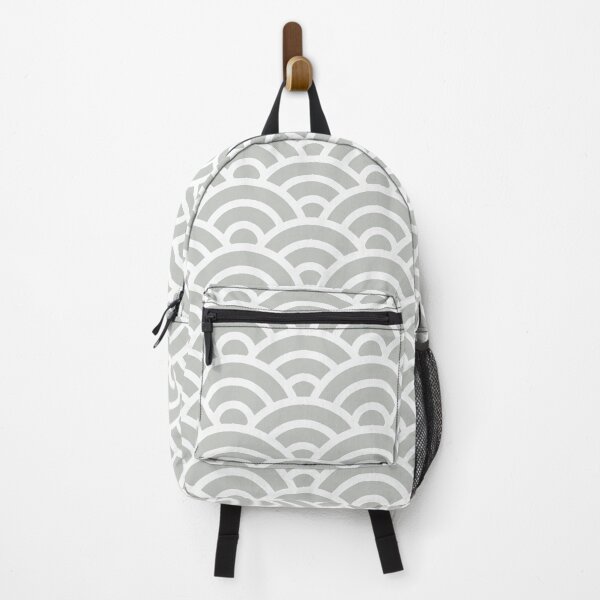Item preview, SHIRONEZUMI 235 Seigaiha Waves - Energetic Ver. | Japanese Pattern Wagara designed and sold by Polariszero.