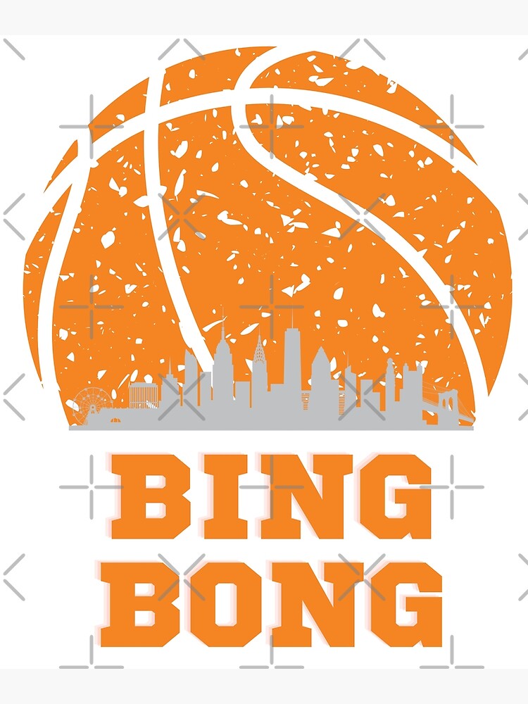 "Bing Bong Basketball in New York City" Poster for Sale by