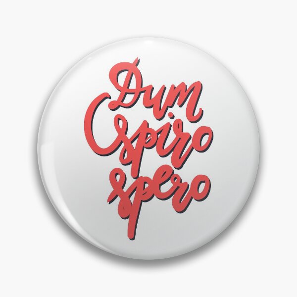 Item preview, Dum Spiro Spero, Latin aphorism, As Long as I am Alive There is Hope, Latin Quote designed and sold by graphic-genie.