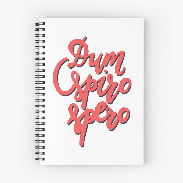 Item preview, Dum Spiro Spero, Latin aphorism, As Long as I am Alive There is Hope, Latin Quote designed and sold by graphic-genie.