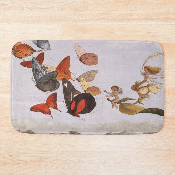 Item preview, Fairycore Vintage Fairies and Butterflies Illustration  designed and sold by redflowerpixel.