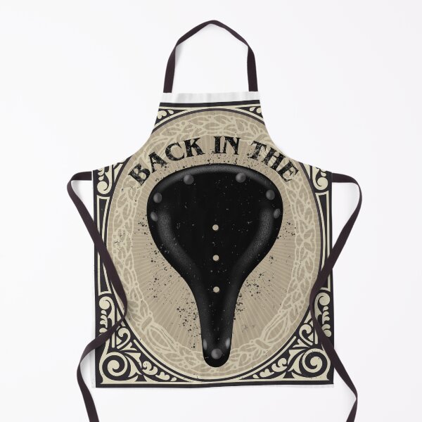 Item preview, Back In The Saddle Vintage Motivational Cycling Quotes designed and sold by introversation.