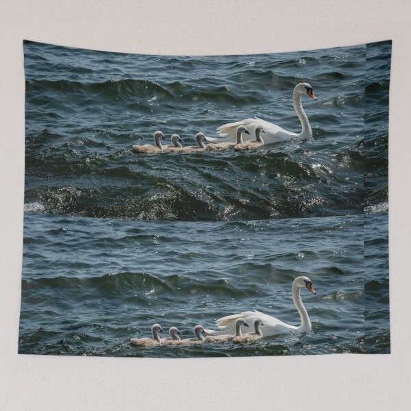 Item preview, MAMA SWAN AN BABY SWAN'S  designed and sold by Spasija.