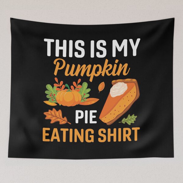 Item preview, This is my pumpkin pie eating shirt fall cute thanksgiving designed and sold by jojocat90.