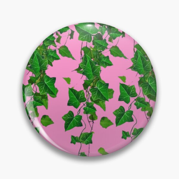 Item preview,  GREEN IVY HANGING LEAVES VINES PINK ART  designed and sold by sharlesart.
