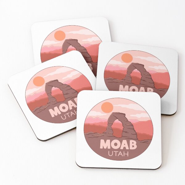 Item preview, Moab Utah Sunset Minimalist designed and sold by ethnicdrawing.