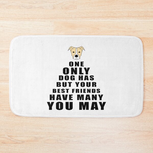 Item preview, Dog has only one friend designed and sold by the Zarock Shop.