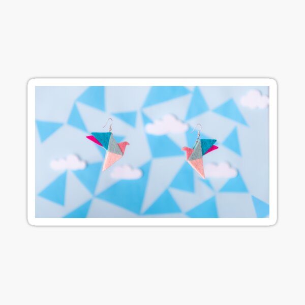 Birds flying high Sticker