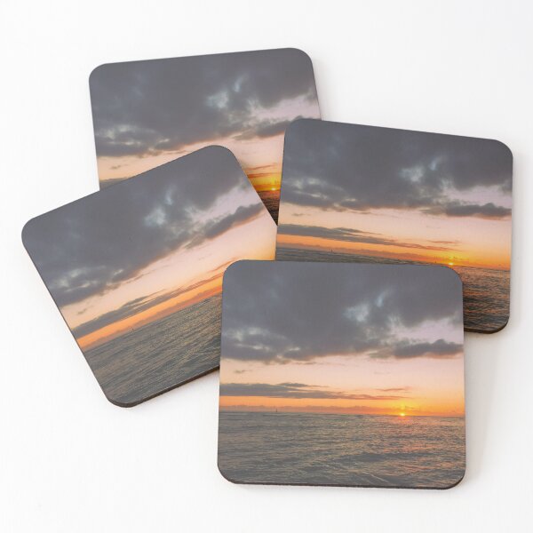 Item preview, Sunset at Waikiki Beach, Honolulu, Hawaii designed and sold by ywphotos.