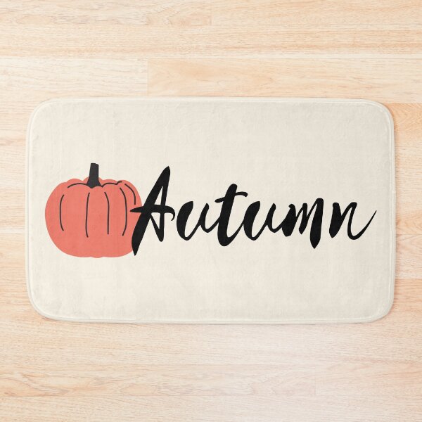 Item preview, Orange Autumn Leaf Lettering designed and sold by andmarstan.