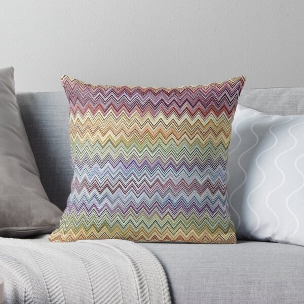 zig zag multicolor, home decor,No,03. Throw Pillow