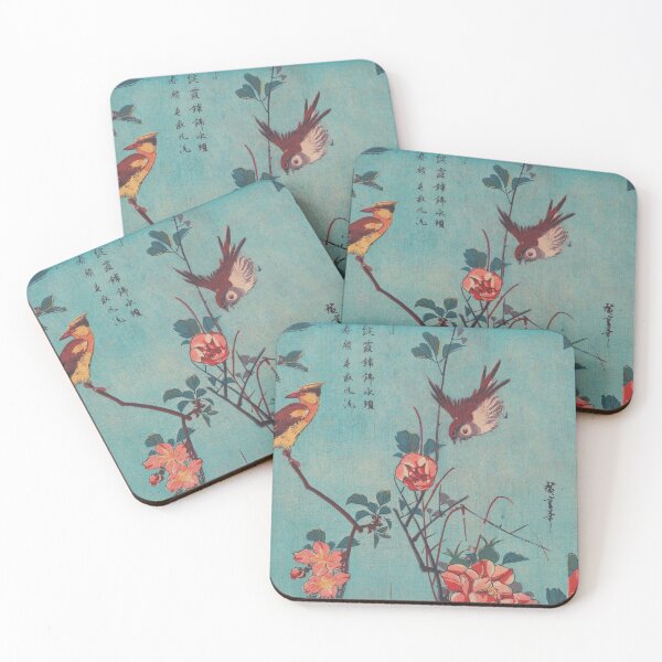 Item preview, Vintage Japanese Birds Illustration Art  designed and sold by redflowerpixel.