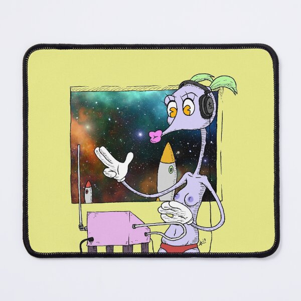 Item preview, She Makes Space Music designed and sold by zigmenthotep.