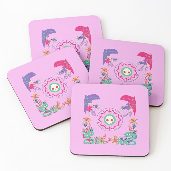 Item preview, Jungle vibe - pink designed and sold by MotherOfBears.