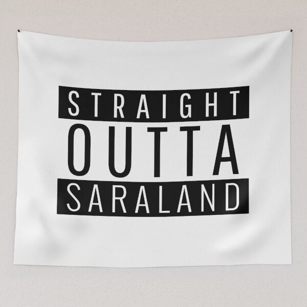 Item preview, Straight Outta Saraland Alabama  designed and sold by Teelogic.