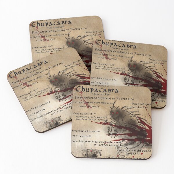 Item preview, Cryptid Studies: Chupacabra designed and sold by drkmatt3rstudio.