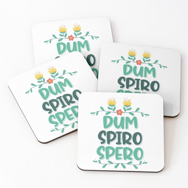 Item preview, Dum Spiro Spero, Latin aphorism, As Long as I am Alive There is Hope, Latin Quote designed and sold by graphic-genie.