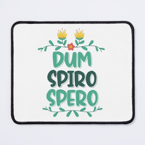 Item preview, Dum Spiro Spero, Latin aphorism, As Long as I am Alive There is Hope, Latin Quote designed and sold by graphic-genie.