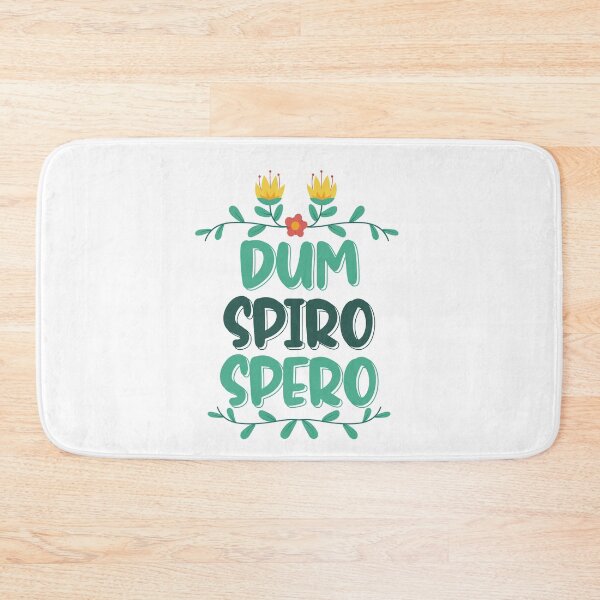 Item preview, Dum Spiro Spero, Latin aphorism, As Long as I am Alive There is Hope, Latin Quote designed and sold by graphic-genie.