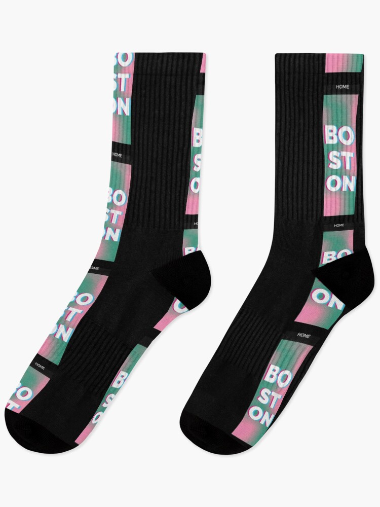Thumbnail 1 of 5, Socks, Boston designed and sold by StarsForgers.